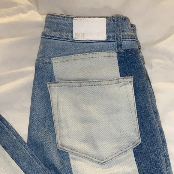 EUC PAIGE two toned jeans “Cindy” - Picture 3 of 10